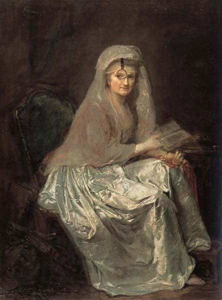 anna dorothea therbusch Self-Portrait Sweden oil painting art